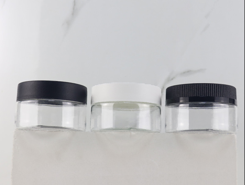 Mihaa packaging 66mm pet jar with child proof cap