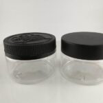 Mihaa packaging 66mm pet jar with child proof cap