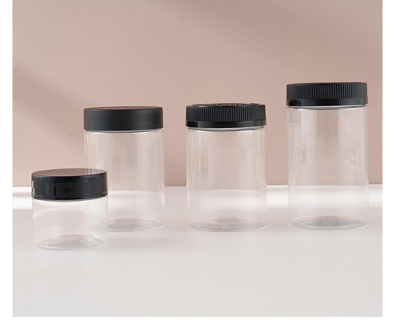 62mm PET JAR with child proof caps mihaa packaging (8)