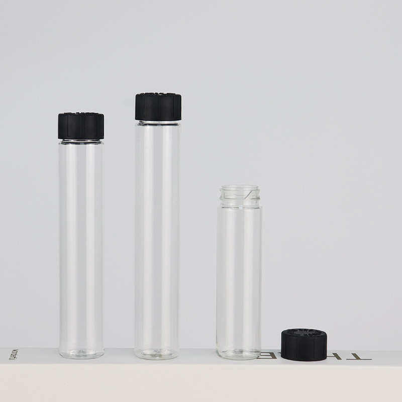 18/20/22/25mm PET tube with child proof caps mihaa packaging