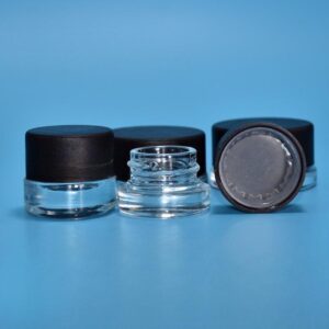 concentrade jar cannabis packaging glass jar with child resistant cap mihaa packaging